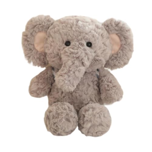 Milageto Kuscheltier-Spielzeug, Ornament, Elefant, weicher Cartoon-Bär, Geschenk, Plüschpuppenspielzeug für Wohnzimmer, Zuhause, Party, Gastgeschenke, Elefant, 45cm von Milageto