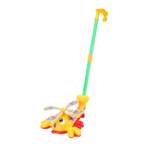 Milageto Push Along Walking Toys Push Toy Early Development Walking Pull Toy Babyspielzeug, für Babys im Alter von 1 bis 2 Jahren, Mädchen und Jungen, Hummer von Milageto