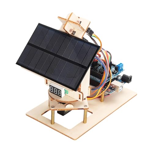 Milageto Solar-Tracking-Gerät, Solar-Tracer, Sonnenverfolgung, Solarpanel-Kit, automatische Solar-Tracking-Kits für Jungen und Mädchen, Homeschool von Milageto