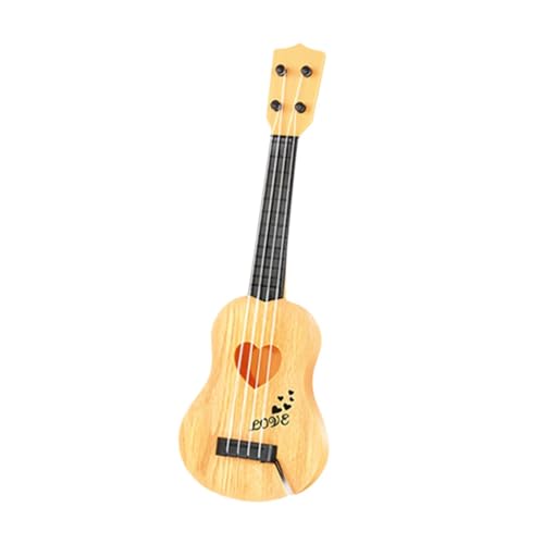 Milageto Ukulele -Spielzeug Vier Stringgitarre zufällige Farbe Frühes Bildungsspielzeug Musikinstrument Kids Gitarrenspielzeug für Vorschule im Alter von 3+ von Milageto