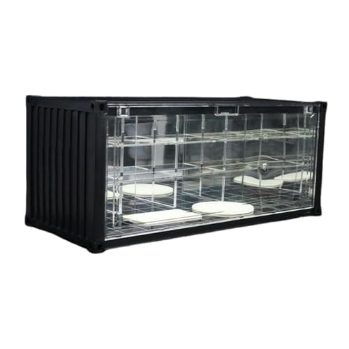 Milageto Vitrine für Modellautos aus Druckguss im Maßstab 1/64, Schreibtisch-, Schutzständer, Behälter-Display für, Geburtstagsgeschenke Milageto Vitrine für Modellautos aus Druckguss im Maßstab 1/64, Schreibtisch-, Schutzständer, Behälter-Display für, Geburtstagsgeschenke von Milageto