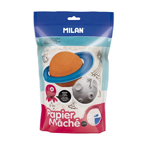 MILAN Mache Papier weiß Pulver 200 g Beutel von MILAN