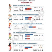 Das Übungsheft Mathematik 1 - Poster von Mildenberger Verlag GmbH