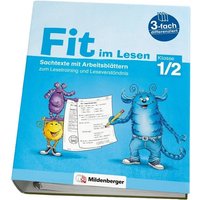 Fit im Lesen - Sachtexte, Klasse 1/2 von Mildenberger Verlag GmbH