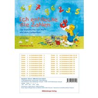 Ich entdecke die Zahlen - Die Geschichte von Matti und dem Zahlenfluss, Poster von Mildenberger Verlag GmbH