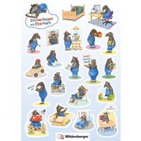 Lesestart mit Eberhart – Der tapirtolle Stickerbogen (VPE 5) von Mildenberger Verlag GmbH