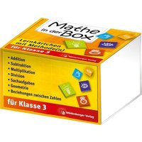 Mathe in der Box – Lernkärtchen mit Methode(n), Klasse 3 von Mildenberger Verlag GmbH