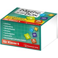 Mathe in der Box – Lernkärtchen mit Methode(n), Klasse 4 von Mildenberger Verlag GmbH