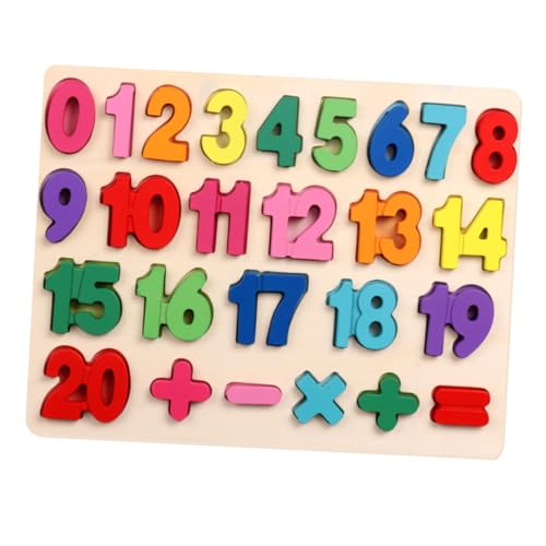 MILISTEN 1 Satz Holzpuzzle für Lernspielzeug Buchstabenpuzzles Kognitiver Entwicklung und Hand Augen Koordination für Vorschulkinder Farben MILISTEN 1 Satz Holzpuzzle für Lernspielzeug Buchstabenpuzzles Kognitiver Entwicklung und Hand Augen Koordination für Vorschulkinder Farben von Milisten