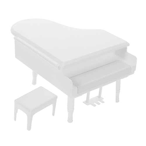 MILISTEN 1 Satz Mini-Klavier-Ornament Winziges Klavier Miniatur -Klavier Dekoration Instrumente Mini-möbelmodell Mini-hausschmuck Klavier Für Minihaus Mini-hausklavier Pp Weiß MILISTEN 1 Satz Mini-Klavier-Ornament Winziges Klavier Miniatur -Klavier Dekoration Instrumente Mini-möbelmodell Mini-hausschmuck Klavier Für Minihaus Mini-hausklavier Pp Weiß von Milisten