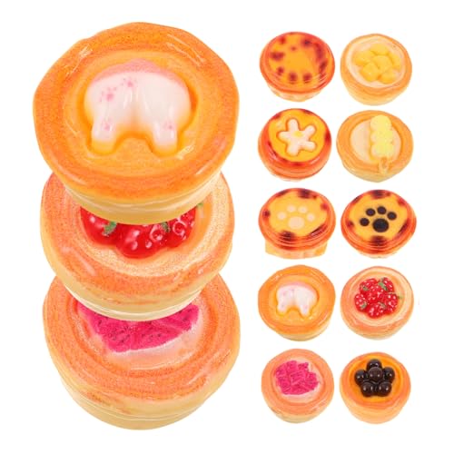 MILISTEN 10 Stück Teiliges Mini Ei-Tart Modellset aus Robustem Resin Realistische Miniatur-dessertdeko für Puppenhausküche Vielseitiges Zubehör für Puppenhausparty und Miniatur-spielküchen MILISTEN 10 Stück Teiliges Mini Ei-Tart Modellset aus Robustem Resin Realistische Miniatur-dessertdeko für Puppenhausküche Vielseitiges Zubehör für Puppenhausparty und Miniatur-spielküchen von Milisten