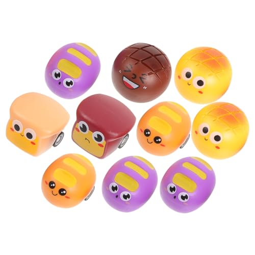 Milisten 10 Stück Teiliges Spielzeugauto Brotform Rückziehauto für Kleinkinder Bunte Mini Autos mit Glatter Oberfläche Sicher für Jungen Mädchen Partygeschenk Milisten 10 Stück Teiliges Spielzeugauto Brotform Rückziehauto für Kleinkinder Bunte Mini Autos mit Glatter Oberfläche Sicher für Jungen Mädchen Partygeschenk von Milisten