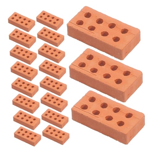 MILISTEN 100 Stück Handgefertigte Gebäudemodelle Für Bausteine Ziegelmauerwerk Grau Kleines Spiel Winzige Miniaturspielzeug Gebäude Wandbau Ton MILISTEN 100 Stück Handgefertigte Gebäudemodelle Für Bausteine Ziegelmauerwerk Grau Kleines Spiel Winzige Miniaturspielzeug Gebäude Wandbau Ton von Milisten