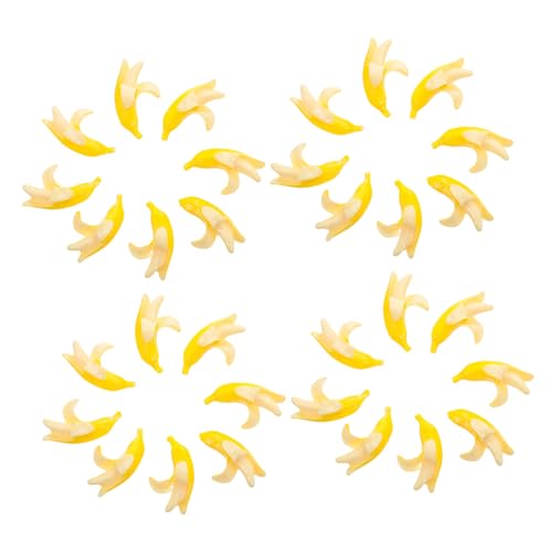 MILISTEN 100 Stück Miniatur Harz-Bananen Realistische Gelbe Deko für Puppenhaus Mini-Szene Party Bastelzubehör und Vielseitig für Kreative Mikro-Dekoration MILISTEN 100 Stück Miniatur Harz-Bananen Realistische Gelbe Deko für Puppenhaus Mini-Szene Party Bastelzubehör und Vielseitig für Kreative Mikro-Dekoration von Milisten