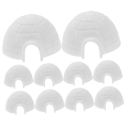 MILISTEN 10 Stück Iglu Figuren für Kinder Realistische Iglu Dekoration Miniatur Spielzeug Pädagogisches Spielzeug für Jungen und Mädchen für Miniaturgarten und Wohndeko MILISTEN 10 Stück Iglu Figuren für Kinder Realistische Iglu Dekoration Miniatur Spielzeug Pädagogisches Spielzeug für Jungen und Mädchen für Miniaturgarten und Wohndeko von Milisten