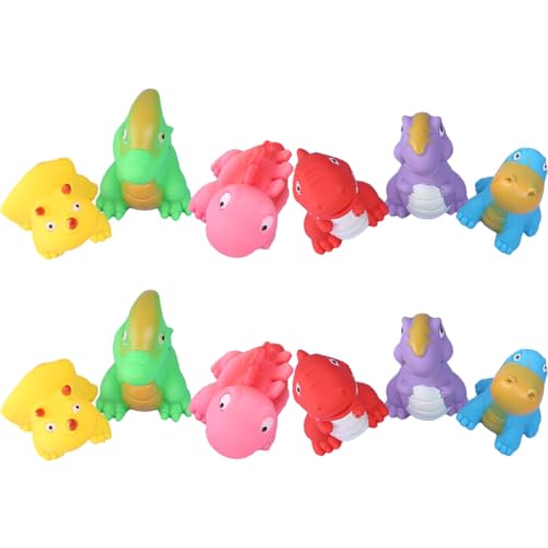 MILISTEN 12 Stück Teiliges Bade mit Geräuschfunktion Lustige Dinosaurier Squeezy Spielzeuge für Badewanne Planschbecken MILISTEN 12 Stück Teiliges Bade mit Geräuschfunktion Lustige Dinosaurier Squeezy Spielzeuge für Badewanne Planschbecken von Milisten