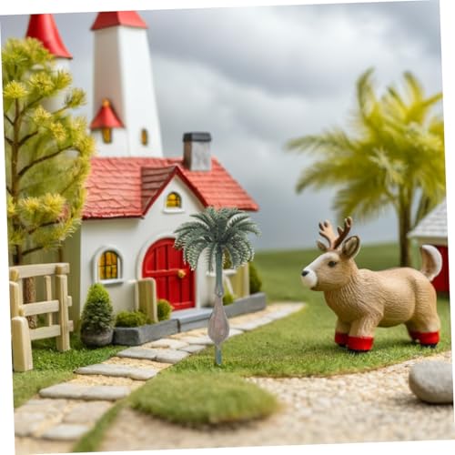 MILISTEN 15 Stück Teiliges Miniatur Kokospalmen Modellset aus Kunststoff Realistische Mikrolandschaftliche Deko für Feengärten Modellbahnen Dioramen Miniaturgärten und Mooslandschaften MILISTEN 15 Stück Teiliges Miniatur Kokospalmen Modellset aus Kunststoff Realistische Mikrolandschaftliche Deko für Feengärten Modellbahnen Dioramen Miniaturgärten und Mooslandschaften von Milisten