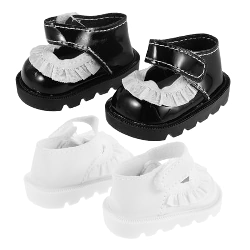 MILISTEN 2 Paare Puppenschuhe Mini Schuhe mit Blumenbesatz Ersatz für Puppenkleidung Zarte Textur Langlebige Miniatur Hausdekoration Puppenmädchen Kleidungszubehör MILISTEN 2 Paare Puppenschuhe Mini Schuhe mit Blumenbesatz Ersatz für Puppenkleidung Zarte Textur Langlebige Miniatur Hausdekoration Puppenmädchen Kleidungszubehör von Milisten