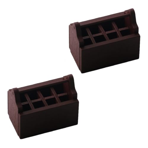 MILISTEN 2 Stück Mini -Kaffeewerkzeugkiste Bauernmöbel Mini -Toolbox Mini-Zubehör werkzeugkoffer dekorative Mini-Werkzeugkiste Mini-Werkzeugkasten aus Holz Coffee MILISTEN 2 Stück Mini -Kaffeewerkzeugkiste Bauernmöbel Mini -Toolbox Mini-Zubehör werkzeugkoffer dekorative Mini-Werkzeugkiste Mini-Werkzeugkasten aus Holz Coffee von Milisten