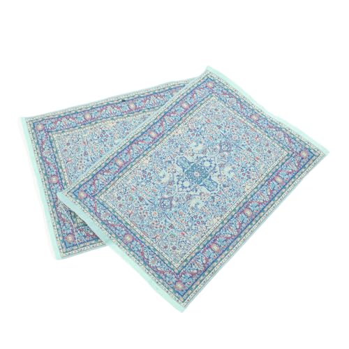 MILISTEN 2 Stück Mini-Möbelset kleine Puppenstubenmöbel Dollhouse Floor Fabric Teppich Dollhouse Möbeldecke Puppenhausminiaturen Miniaturpuppenhaus Teppich Miniatur-Puppenhauszubehör Stoff MILISTEN 2 Stück Mini-Möbelset kleine Puppenstubenmöbel Dollhouse Floor Fabric Teppich Dollhouse Möbeldecke Puppenhausminiaturen Miniaturpuppenhaus Teppich Miniatur-Puppenhauszubehör Stoff von Milisten