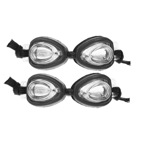 MILISTEN 2 Stück Mini Schwimmbrillen für Puppen Kleine Taucherbrillen DIY Puppenzubehör Kreative Bastelidee für Leicht Anzuziehen für Puppenhaus und Outdoor Spiel MILISTEN 2 Stück Mini Schwimmbrillen für Puppen Kleine Taucherbrillen DIY Puppenzubehör Kreative Bastelidee für Leicht Anzuziehen für Puppenhaus und Outdoor Spiel von Milisten