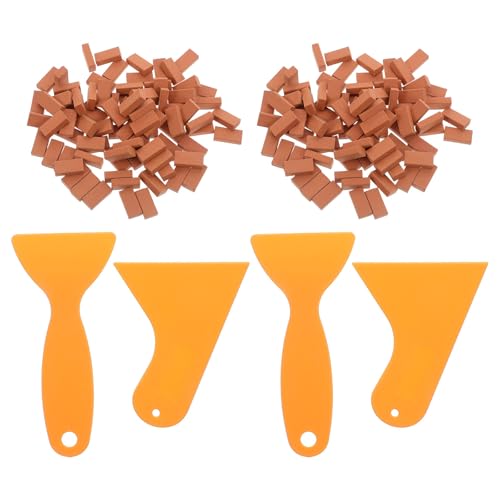 MILISTEN 204-teiliges Mini-Bausteinset mit Werkzeug: Modellbausteine – kleine Mauerblöcke zum Basteln – realistisches Baumaterial für Puppenhaus-Gartenzubehör im Maßstab 1/16 MILISTEN 204-teiliges Mini-Bausteinset mit Werkzeug: Modellbausteine – kleine Mauerblöcke zum Basteln – realistisches Baumaterial für Puppenhaus-Gartenzubehör im Maßstab 1/16 von Milisten