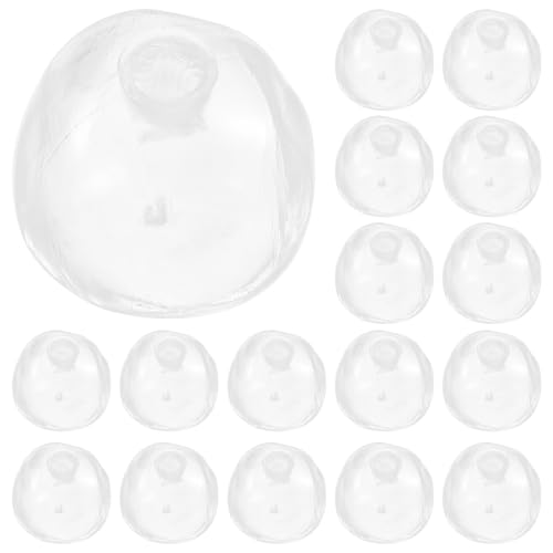 MILISTEN 20er Set Ersatzhüllen aus transparentem TPR für Quetschbälle – Leere Kugelschalen zum Selbermachen von Squeeze-Spielzeug – Hohle Bastelkugeln für Party- und Deko-Projekte MILISTEN 20er Set Ersatzhüllen aus transparentem TPR für Quetschbälle – Leere Kugelschalen zum Selbermachen von Squeeze-Spielzeug – Hohle Bastelkugeln für Party- und Deko-Projekte von Milisten