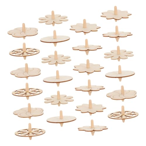 MILISTEN 24 Stück Teiliges Holz Drehkreisel Bastelset für Tragbares DIY Gyro aus Sicherem Holz und Kunststoff Kreatives Unvollendetes Malset für Jungen und Mädchen für Kindergeburtstag MILISTEN 24 Stück Teiliges Holz Drehkreisel Bastelset für Tragbares DIY Gyro aus Sicherem Holz und Kunststoff Kreatives Unvollendetes Malset für Jungen und Mädchen für Kindergeburtstag von Milisten