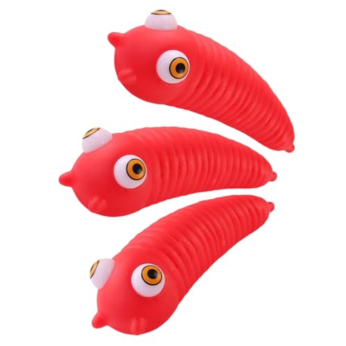 MILISTEN 3 Stück Sensorische Fidget-Caterpillar Spielzeuge Kleine Wiederverwendbare Quetschspielzeuge zur Stressreduktion Kreatives Squeeze-Toy für Verbessert Fantasie und Eltern-Junge MILISTEN 3 Stück Sensorische Fidget-Caterpillar Spielzeuge Kleine Wiederverwendbare Quetschspielzeuge zur Stressreduktion Kreatives Squeeze-Toy für Verbessert Fantasie und Eltern-Junge von Milisten