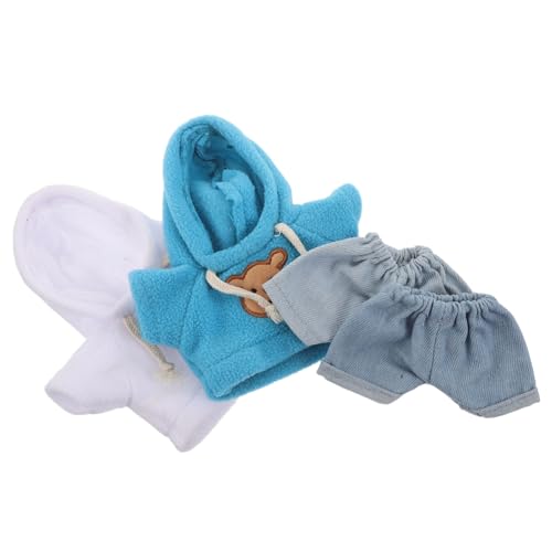MILISTEN 4 Stück Teiliges Bärenkleidungs Strapazierfähiger Baumwolle mit Kapuzenpullover und Jeans Niedliche Spielzeugbären-Outfits für Kuscheltiere Einfach Anzuziehen und Individuell MILISTEN 4 Stück Teiliges Bärenkleidungs Strapazierfähiger Baumwolle mit Kapuzenpullover und Jeans Niedliche Spielzeugbären-Outfits für Kuscheltiere Einfach Anzuziehen und Individuell von Milisten