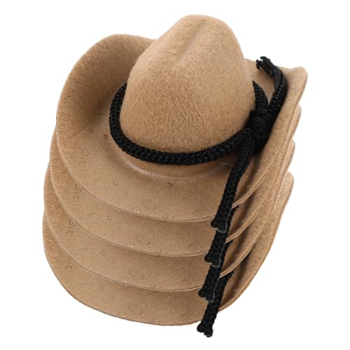 MILISTEN 4 Stück Teiliges Mini Cowboy Hüte Miniature Western Cowboy Caps aus Tiny Beanie Cowgirl Accessoires für Puppen Basteln Partydekoration und Kunstprojekte MILISTEN 4 Stück Teiliges Mini Cowboy Hüte Miniature Western Cowboy Caps aus Tiny Beanie Cowgirl Accessoires für Puppen Basteln Partydekoration und Kunstprojekte von Milisten