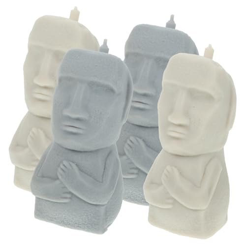 MILISTEN 4 Stück Teiliges Moai Stressspielzeug zum Drücken Flexibles Kleines Entspannungs Erwachsene und Dehnbar Knetbar und Handfreundlich zur Stressreduktion und Zufällige Farbe MILISTEN 4 Stück Teiliges Moai Stressspielzeug zum Drücken Flexibles Kleines Entspannungs Erwachsene und Dehnbar Knetbar und Handfreundlich zur Stressreduktion und Zufällige Farbe von Milisten