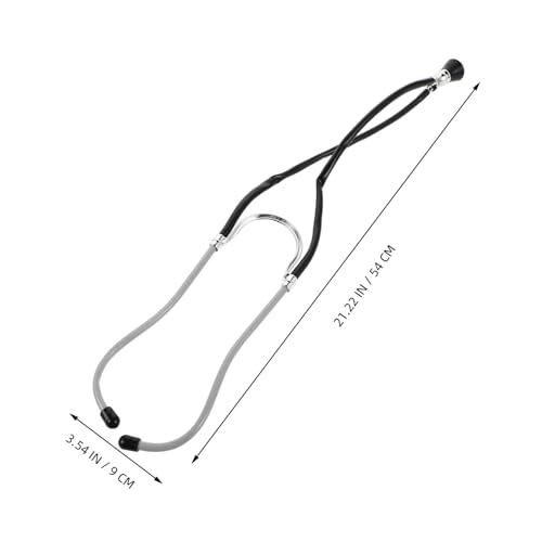 MILISTEN 4 Stück simuliertes Stethescope -Cosplay falsches Kostüm Sie für Cosplay Metall Schwarz MILISTEN 4 Stück simuliertes Stethescope -Cosplay falsches Kostüm Sie für Cosplay Metall Schwarz von Milisten