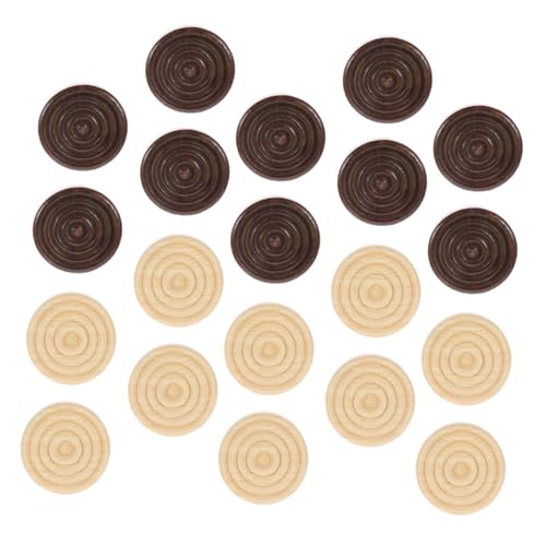 MILISTEN 48 Stück Holz-spielsteine Stapelbar Runde Ersatzspielsteine für Brettspiele Lernspiel Zubehör Passend für Reisen Camping Freizeit MILISTEN 48 Stück Holz-spielsteine Stapelbar Runde Ersatzspielsteine für Brettspiele Lernspiel Zubehör Passend für Reisen Camping Freizeit von Milisten