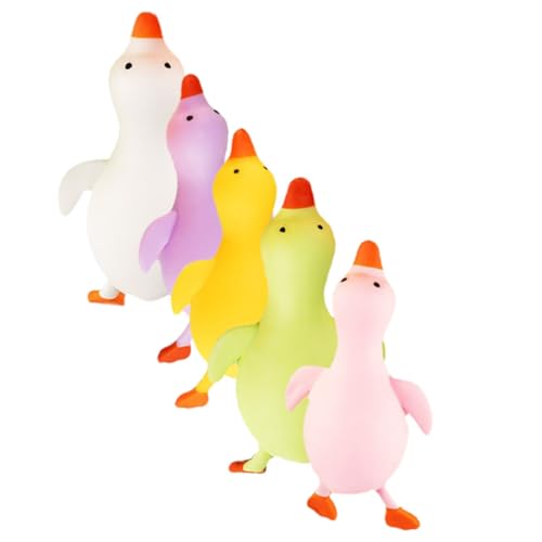 MILISTEN 5 Stück Teiliges Bunte Enten Quetschspielzeuge Stressabbau Lustige Fingerspielzeuge Partydeko Tragbar für Erwachsene MILISTEN 5 Stück Teiliges Bunte Enten Quetschspielzeuge Stressabbau Lustige Fingerspielzeuge Partydeko Tragbar für Erwachsene von Milisten
