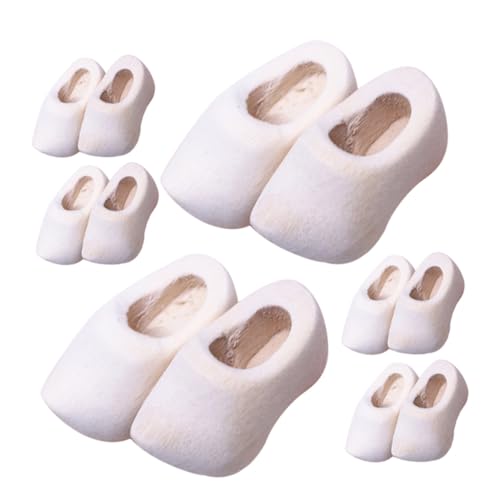 MILISTEN 6 Paare Mini Holzclogs zum Basteln Unbehandelte Mini Holzschuhe Kleine Dekorative Holzschuhe für Puppenhaus Zubehör für Bastelprojekte und Miniatur Dekoration MILISTEN 6 Paare Mini Holzclogs zum Basteln Unbehandelte Mini Holzschuhe Kleine Dekorative Holzschuhe für Puppenhaus Zubehör für Bastelprojekte und Miniatur Dekoration von Milisten