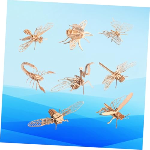 MILISTEN 8 Stück Teiliges Holz Insekten Puzzle zum Bemalen DIY Tierfigur Modellspielzeug für Pädagogisch Handgefertigt Fördert Kreativität und Eltern Junge Mädchen Kommunikation MILISTEN 8 Stück Teiliges Holz Insekten Puzzle zum Bemalen DIY Tierfigur Modellspielzeug für Pädagogisch Handgefertigt Fördert Kreativität und Eltern Junge Mädchen Kommunikation von Milisten