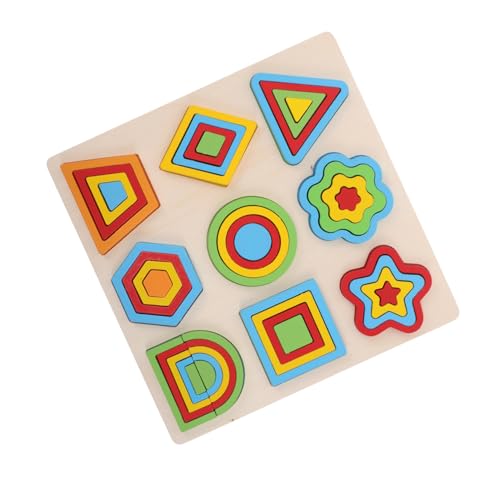 MILISTEN Holzpuzzle für Kleinkinder Montessori Formensortierer aus Holz Geometrisches Steckspiel für Vorschule Pädagogisches Lernspielzeug Feinmotorik und Formwahrnehmung MILISTEN Holzpuzzle für Kleinkinder Montessori Formensortierer aus Holz Geometrisches Steckspiel für Vorschule Pädagogisches Lernspielzeug Feinmotorik und Formwahrnehmung von Milisten