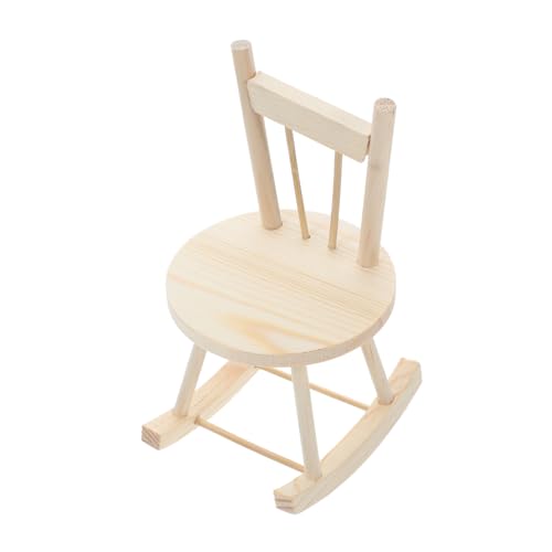 MILISTEN Holzstuhl für Puppenhaus DIY Bastelset Stabiles Miniatur Möbelzubehör Naturbelassener Puppenstuhl für Kreatives Handwerksspielzeug Realistisches Modell für Bastelprojekte MILISTEN Holzstuhl für Puppenhaus DIY Bastelset Stabiles Miniatur Möbelzubehör Naturbelassener Puppenstuhl für Kreatives Handwerksspielzeug Realistisches Modell für Bastelprojekte von Milisten