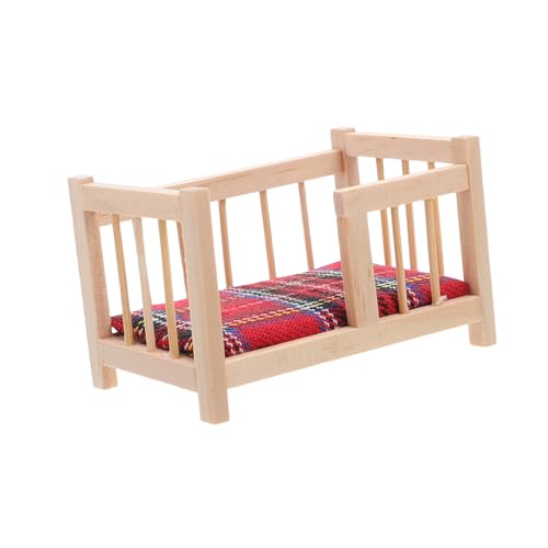 MILISTEN Miniatur Babybett Holz Puppenhaus Babywiege DIY Möbel Zubehör für Puppenhaus Zimmer Dekoration Fotorequisite MILISTEN Miniatur Babybett Holz Puppenhaus Babywiege DIY Möbel Zubehör für Puppenhaus Zimmer Dekoration Fotorequisite von Milisten