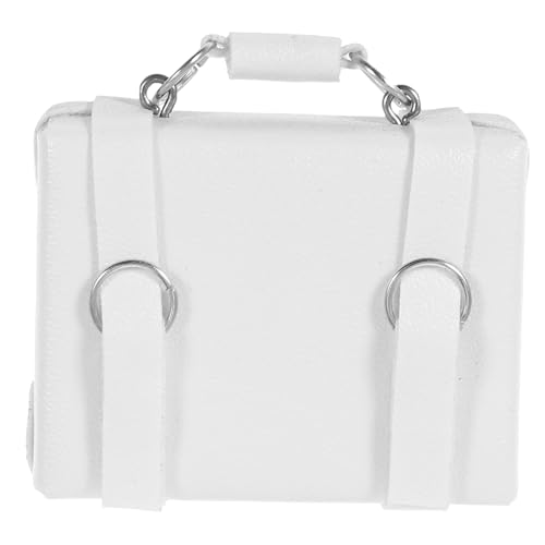MILISTEN Miniatur-Vintage-Koffer: Mini-Koffer für Kinderspielzeug – Kleines Reisegepäck für Puppen – Süßes Mini-Lederetui – Rechteckige Handtasche MILISTEN Miniatur-Vintage-Koffer: Mini-Koffer für Kinderspielzeug – Kleines Reisegepäck für Puppen – Süßes Mini-Lederetui – Rechteckige Handtasche von Milisten