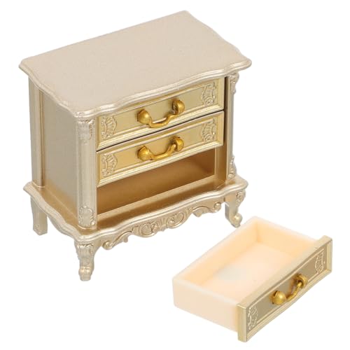 MILISTEN Vintage Miniatur Nachttisch Schrank Holzmodell für Puppenhaus Schlafzimmer Dekor Miniaturmöbel Retro Kommode für Kreative Gestaltung und Langlebige Nutzung MILISTEN Vintage Miniatur Nachttisch Schrank Holzmodell für Puppenhaus Schlafzimmer Dekor Miniaturmöbel Retro Kommode für Kreative Gestaltung und Langlebige Nutzung von Milisten