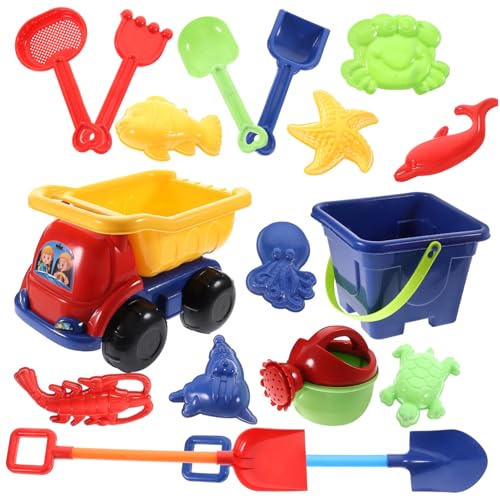Milisten 1 Spielzeugset Für Den Strand Tragbares Sandspielzeug Sandkastenspielzeug Für Für Den Strand Outdoor-werkzeugset Für Lernspielzeug Für Plastik von Milisten