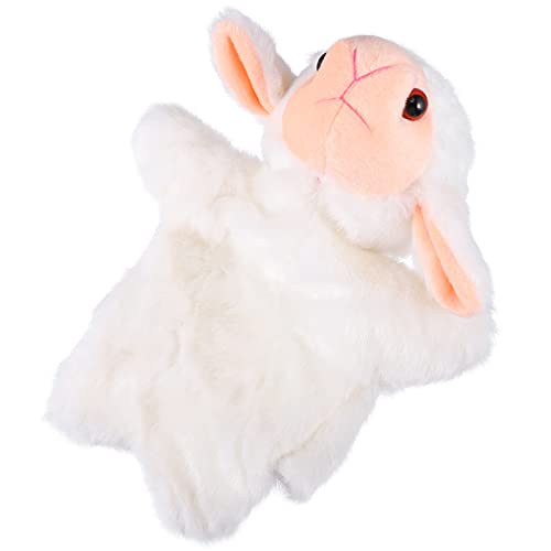 Milisten Schaf Handpuppe für Kinder Cartoon Plüsch Handpuppe für Geschichtenerzählen Kunstaufführungen und Interaktives Spielzeug Milisten Schaf Handpuppe für Kinder Cartoon Plüsch Handpuppe für Geschichtenerzählen Kunstaufführungen und Interaktives Spielzeug von Milisten