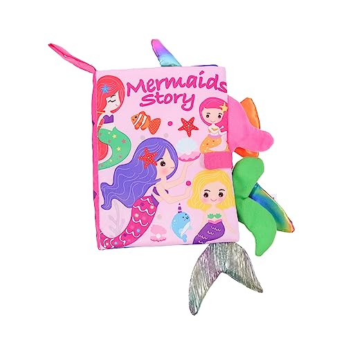 Milisten Stoffbuch für Babys Tragbares Lernspielzeug Kognitive Entwicklung Sicheres und Widerstandsfähiges Tuchbuch Interaktives Spielzeug für Früherziehung Milisten Stoffbuch für Babys Tragbares Lernspielzeug Kognitive Entwicklung Sicheres und Widerstandsfähiges Tuchbuch Interaktives Spielzeug für Früherziehung von Milisten