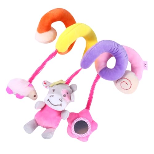 Milisten 1 Stück Multifunktionales Babyspielzeug mit Glockenring Bunte Spirale für Kinderwagen oder Autositz Sicheres und Leichtes Entdeckungslust für Junge Mädchen Milisten 1 Stück Multifunktionales Babyspielzeug mit Glockenring Bunte Spirale für Kinderwagen oder Autositz Sicheres und Leichtes Entdeckungslust für Junge Mädchen von Milisten
