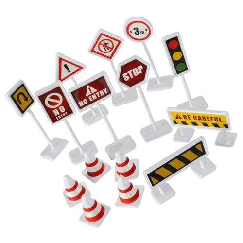 Milisten 10 Sätze Teiliges Verkehrszeichen Spielset für Farbenfrohe Leichte Straßenabsperrungen und Verkehrsschilder Pädagogisches Lernspielzeug für Interaktives und Verkehrsunterricht Milisten 10 Sätze Teiliges Verkehrszeichen Spielset für Farbenfrohe Leichte Straßenabsperrungen und Verkehrsschilder Pädagogisches Lernspielzeug für Interaktives und Verkehrsunterricht von Milisten