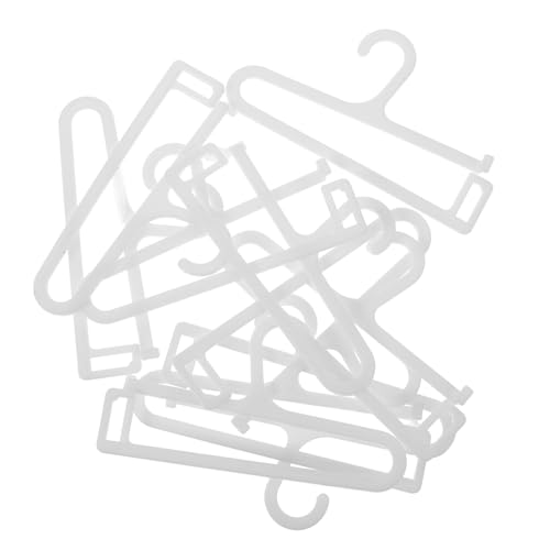 Milisten 10 Stück Kleiderbügel für Puppen Teiliges aus Kunststoff für Aufbewahrung von Puppenbekleidung und Accessoires Stilvoller Kleiderständer für Bjd und Baumwollpuppen für Ordentliche Milisten 10 Stück Kleiderbügel für Puppen Teiliges aus Kunststoff für Aufbewahrung von Puppenbekleidung und Accessoires Stilvoller Kleiderständer für Bjd und Baumwollpuppen für Ordentliche von Milisten