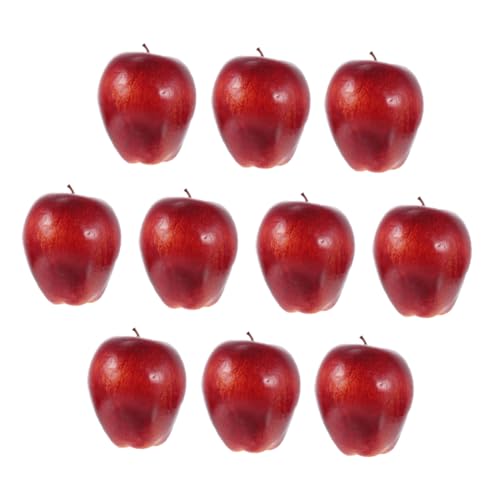 Milisten 10 Stück Künstliche Rote Äpfel Deko für Küche Fotografie Requisiten Realistische Simulation Lebensecht Stabile Kunststoffmodelle für und Unterricht Milisten 10 Stück Künstliche Rote Äpfel Deko für Küche Fotografie Requisiten Realistische Simulation Lebensecht Stabile Kunststoffmodelle für und Unterricht von Milisten