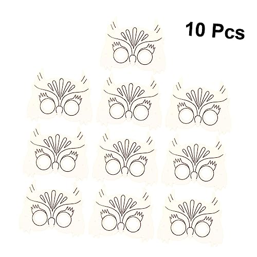 Milisten 10 Stück Teiliges DIY Malset Eulen Papiermasken zum Bemalen Kreatives Basteln für Fantasie und Malfertigkeit Sicheres Stabiles Material für Kindergeburtstage und Spielspaß Milisten 10 Stück Teiliges DIY Malset Eulen Papiermasken zum Bemalen Kreatives Basteln für Fantasie und Malfertigkeit Sicheres Stabiles Material für Kindergeburtstage und Spielspaß von Milisten